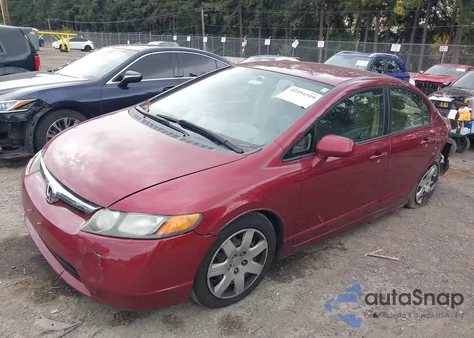 2007 Honda Civic Lx z USA, uszkodzony, nr VIN 1HGFA16517L038475